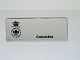 Bing & Grondahl 
Colombia dealer 
sign.
Length 10.3 
cm., height 4.0 
cm.
Perfect 
condition.