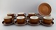 Stig Lindberg 
for 
Gustavsberg. 
Coq coffee 
service for 
seven people. 
Rustic design, 
...