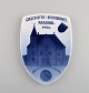 Antik Royal 
Copenhagen 
jubilæums- / 
erindringsplatte 
i ...