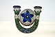 Rare Aluminia 
Candlesticks 
for wall 
mounting, with 
rope in two 
places
Decoration 
number ...