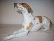 Russisk figur 
hund h.15cm