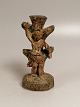 Barok figur af 
udskåret træ 
18.årh.
Munk bundet 
til træ
Fremstår med 
rester af 
original ...