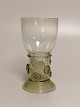 19th century 
stained glass 
with green cut 
height 14.8 - 
15cm.4. pcs in 
stock.
