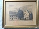 Anker 
Schouw-Lundberg 
(født 1896):
Torvet i 
Tønder med 
Gavlhuset 1921.
Radering på 
...