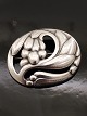 Georg Jensen & 
Wendel Sterling 
sølv vintage  
broche # 65 
5 x 4 cm. Nr. 
449417