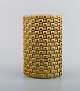 Arabia vase in 
glazed 
ceramics. 
Beautiful glaze 
in mustard 
yellow shades. 
Finnish design, 
mid ...