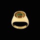 Ole Waldemar 
Jacobsen. Ring 
i 14k guld med 
opal.
Tegnet og 
udført Ole 
Waldemar 
Jacobsen - ...