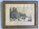 Ubekendt 
kunstner (19/20 
årh):
"Wintermorgen" 

Litografi på 
papir.
Printed in 
Saxony No ...