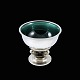 Georg Jensen. 
Saltkar i 
sterling sølv 
med grøn emalje 
#741- Acorn / 
Konge.
Tegnet af 
Johan ...