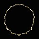 Bjarne B. 
Knudsen - 
Denmark. 14k 
Gold Necklace 
with Pearls. 
1960s.
Designed and 
crafted by ...