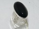 N.E. From silver
Modern ring with black onyx stone - Size 50
