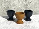 Rødeled 
ceramics, HPK, 
Præstø, Egg 
cup, 2 blue, 1 
yellow, 4.7 cm 
in diameter, 
5.5 cm high * 
Nice ...