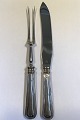 H.Danielsens 
Eftf.A/S Silver 
Old Danish 
Carving Set 
Measures Knife 
27 cm(10 5/8 
in) Fork 25.2 
...