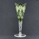 Højde 30,5 cm.
Flot slebet 
krystalvase fra 
belgiske Val 
Saint Lamber.
Vasen er med 
grønt ...
