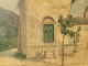 Signed "MP 
Assisi 19 .." 
the last digits 
of the year are 
indistinct, on 
the back 
written Anna 
...
