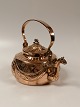 Danish copper 
kettle 
decorated with 
garlands