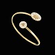 Bernhard Hertz 
Marguerit / 
Daisy Armring i 
forgyldt 
Sterling Sølv.
Udført hos 
Bernhard Hertz 
/ ...