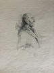 Einar 
Utzon-Frank 
(1888-1955):
Portræt af Max 
Müller 1943.
Litografi på 
papir.
DDRF
Sign.: ...