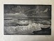 Frans Henriques 
(1882-1956):
Skagen Strand.
Akvatinte på 
papir.
Sign.: FH (i 
trykket) og ...