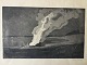 Frans Henriques 
(1882-1956):
Sankt Hans 
blus på 
stranden.
Akvatinte på 
papir.
Sign.: FH (i 
...