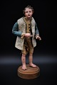 Antik Creche 
figur (Giuseppe 
Sanmartino 
1720–1793 - 
Napoli / 
Italien) 
med træhænder 
og fødder ...