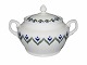 Bing & Grondahl
Sugar bowl with green and blue decoration from 
1853-1895