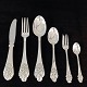 Hans Hansen; 
Silver cutlery, 

a complete set 
for 10 persons. 

Made in 
hallmarked 
silver. ...