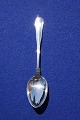 Old Danish solid silver flatware, dinner spoons 18.5cm.