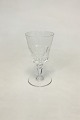 Val St. Lambert 
Faraday 
Hvidvinsglas. 
Måler 13 cm