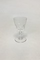 Val St. Lambert 
Faraday 
Portvinsglas. 
Måler 11 cm