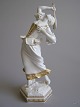 B&G Dame med 
Ketcher Sjælden 
Figur af Hans 
Tegner &        
Jens Jacob 
Bregnø  H: 17,5 
cm.