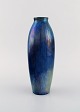 Fransk 
keramiker. 
Antik unika 
vase i glaseret 
keramik. Smuk 
lustreglasur. 
Tidligt ...