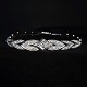 Niels Johansen; 
A diamond 
bracelet in 18k 
white gold, ...