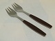Georg Jensen 
Brun Strata, 
frokostgaffel.
Designet af 
Henning Koppel 
i 1975.
Rustfrit stål 
...