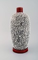 Paul Milet for 
Sevres, 
Frankrig. Stor 
art deco 
lågkrukke i 
glaseret 
keramik. 
Fantastisk 
glasur. ...