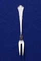 Anne Marie Danish solid silver flatware, cold cut forks 15cm