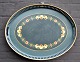 Antik metal 
bakke, 19. årh. 
med nyere 
blomsterbemaling.
 Oval. B.: 51 
cm. L.: 64,5 
cm. Med ...
