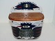 Aluminia - 
Royal 
Copenhagen 
Faience Tenera 
salt jar.
Decoration 
number 132/261.
Factory ...