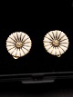A.Michelsen 
sterling silver 
clips with 
enamel D. 1.1 
cm. emne no. 
464125