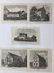 Ubekendt 
kunstner (19 
årh):
5 træsnit fra 
Ribe 1879 i én 
skifteramme.
Riberhus 
(Nedrevet ca. 
...