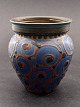 H.A.Kähler vase 
17 cm. afslag 
på dekorationen 
emne nr. 466448