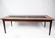 Sofabord i 
palisander med 
skifer af dansk 
design fra 
1960erne. 
Bordet er i 
flot brugt 
stand. 
H ...
