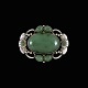 Georg Jensen. 
Sterling Silver 
Brooch with 
Nephrite #78B.
Designed by 
Georg Jensen 
...