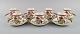 Coalport, 
England. Syv 
Flower of Tibet 
chokoladekopper 
med underkopper 
dekoreret med 
blomster og ...