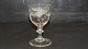 Red wine glass 
# Egeløv 
Holmegaard
Height 11.9 Cm
Neat and well 
maintained