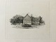 Vilhelm Kyhn 
(1819-1903):
Landskab med 
bondegård 1875.
Galvanografi 
på papir.
Sign.: Wilh. 
...