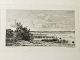 Louise 
Ravn-Hansen 
(1849-1909):
Færgelunden 
ved 
Frederikssund 
1881.
Radering på 
papir.
Sign.: ...