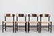 Børge Mogensen 
(1901-1972)
Set of 4 
Chairs model J 
39 of solid 
beech
with original 
paper ...