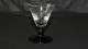 Snapseglas 
#Holmegård Med 
Sort fod og 
drueranke
Højde 6,8 cm
Pæn og 
velholdt stand