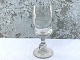 Porter glass 
decorated with 
ball engraved, 
17cm high, 6cm 
in diameter. 
Probably 
Holmegaard ...